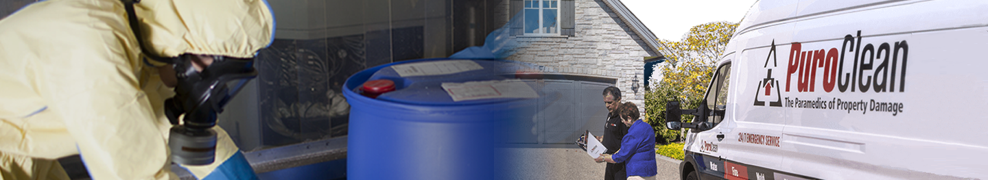 bio-hazard cleanup banner